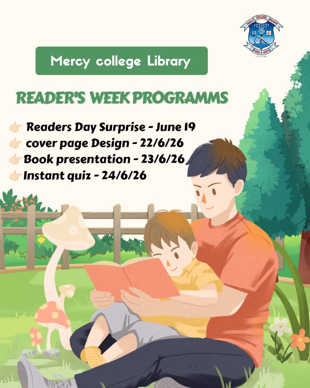 READERS WEEK PROGRAM